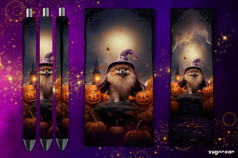 Halloween Dogs Pen Wrap Bundle | Sublimation Sublimation SvgOcean 