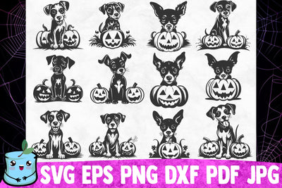 Halloween Dogs SVG MintyMarshmallows 