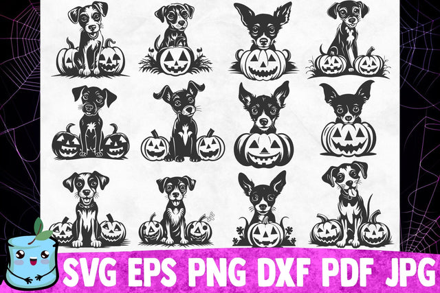 Halloween Dogs SVG MintyMarshmallows 