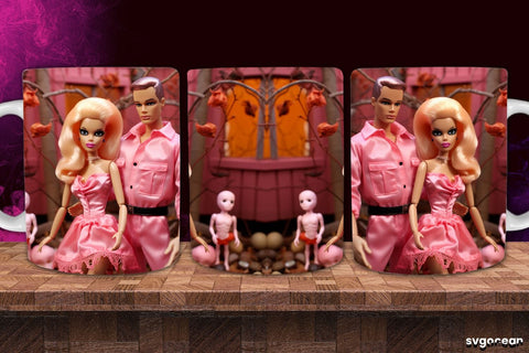 Halloween Doll Mug Wrap Bundle | 11 Oz | Sublimation Sublimation SvgOcean 