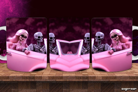 Halloween Doll Mug Wrap Bundle | 11 Oz | Sublimation Sublimation SvgOcean 