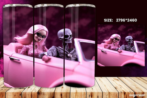 Halloween Doll Tumbler Wrap Bundle | 20 Oz | Sublimation Sublimation SvgOcean 