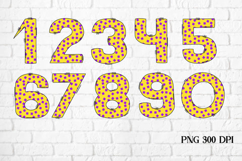 Halloween doodle alphabet letters | Doodle letters Sublimation Svetana Studio 