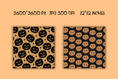 Halloween Doodles Digital Paper | JPG Patterns Digital Pattern AnnaViolet_store 