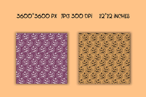 Halloween Doodles Digital Paper | JPG Patterns Digital Pattern AnnaViolet_store 