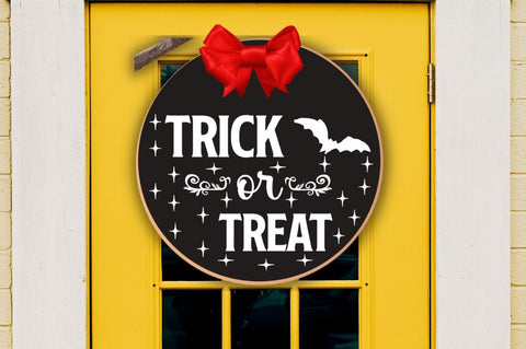 Halloween Door Sign SVG Bundle SVG DESIGNISTIC 