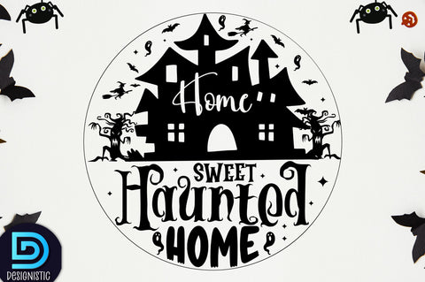 Halloween Door Sign SVG Bundle, SVG DESIGNISTIC 