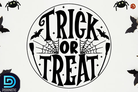 Halloween Door Sign SVG Bundle, SVG DESIGNISTIC 