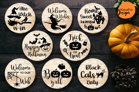 Halloween Door Signs SVG Bundle - Halloween SVG Bundle SVG Klava P 