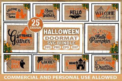 Halloween Doormat SVG Bundle.Halloween Vector, Sarcastic Svg, Dxf Eps Png, SVG Designangry 
