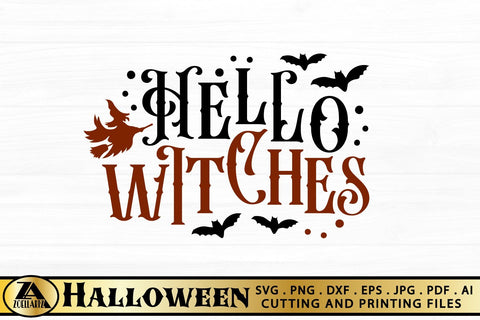 Halloween Doormat SVG Hello Witches SVG Halloween Cut Files SVG zoellartz 