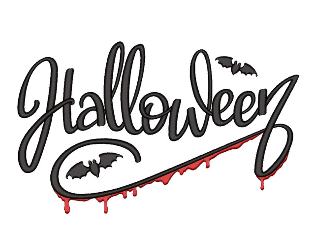 Halloween Embroidery Design, 5 sizes, Instant Download Embroidery/Applique DESIGNS Nino Nadaraia 