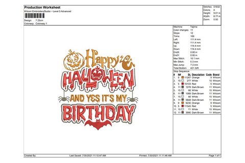 Halloween Embroidery, Halloween Design, Birthday Embroidery Embroidery/Applique DESIGNS SVG Digital Designer 