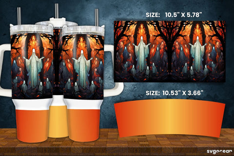 Halloween Entities Bundle | Tumbler | Mug | Pen SVG SvgOcean 