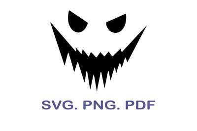 Halloween face SVG, Pumpkin Face SVG SVG MagicDesignUS 