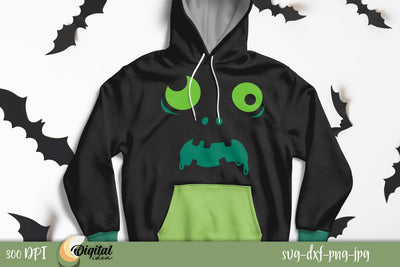 Halloween Faces SVG. Halloween Scary Faces SVG. SVG Evgenyia Guschina 