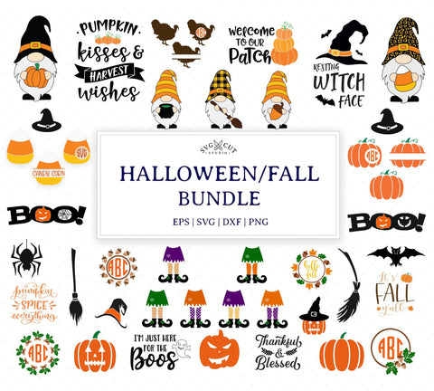 Halloween | Fall Bundle SVG cut files SVG SVG Cut Studio 