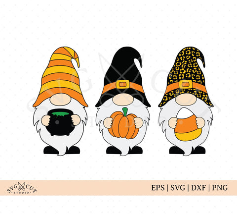 Halloween | Fall Gnomes SVG Files SVG SVG Cut Studio 