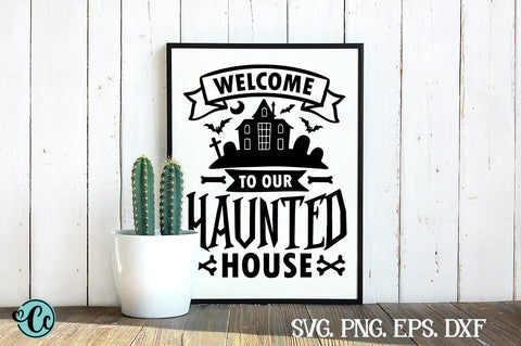 Halloween Farmhouse Sign Bundle SVG Crazy Craft 