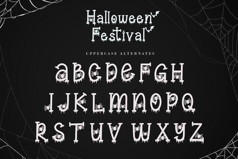 Halloween Festival Font AEN Creative Store 