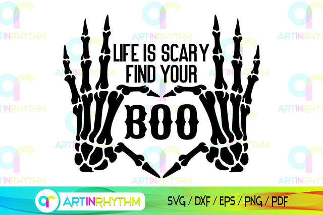Halloween Find your boo svg SVG Artinrhythm shop 