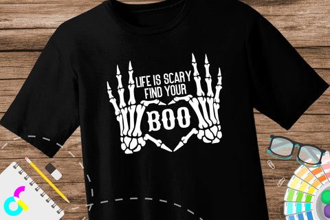 Halloween Find your boo svg SVG Artinrhythm shop 