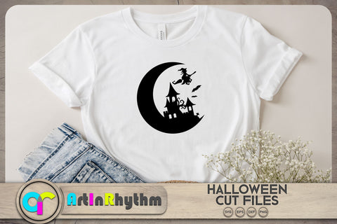 Halloween flying witch SVG SVG Artinrhythm shop 