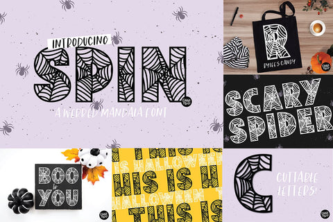 Halloween Font Bundle V1 Font Blush Font Co. 