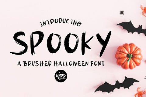 Halloween Font Bundle V1 Font Blush Font Co. 