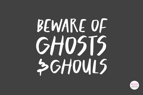 Halloween Font Bundle V3 Font Blush Font Co. 