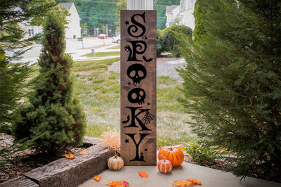 Halloween Front porch Sign SVG - Spooky svg SVG Simply Cutz 
