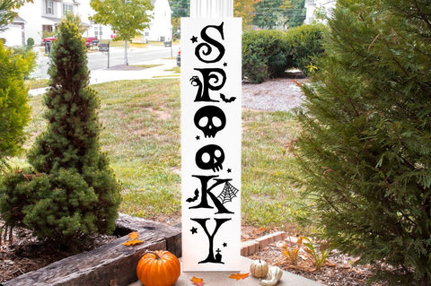 Halloween Front porch Sign SVG - Spooky svg SVG Simply Cutz 