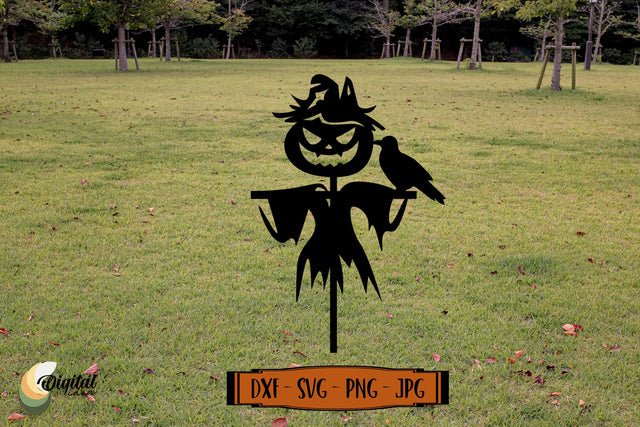 Halloween Garden decor Laser Cut. Pumpkin design SVG. SVG Evgenyia Guschina 