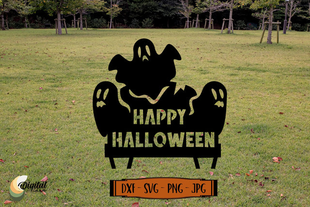 Halloween garden design Laser Cut. Happy halloween SVG. SVG Evgenyia Guschina 