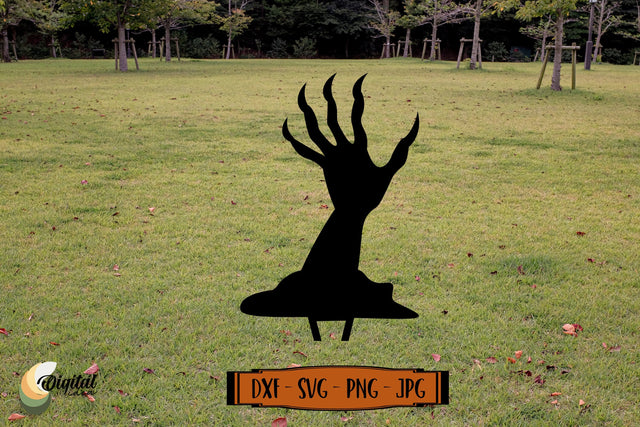 Halloween garden design Laser Cut. Scary Halloween decor SVG SVG Evgenyia Guschina 