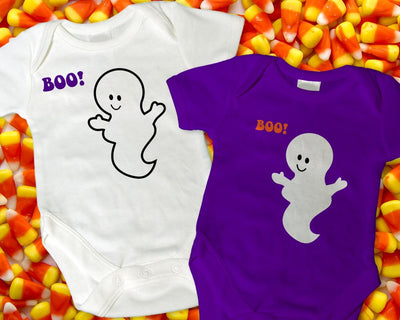 Halloween Ghost Kid SVG Designed by Geeks 