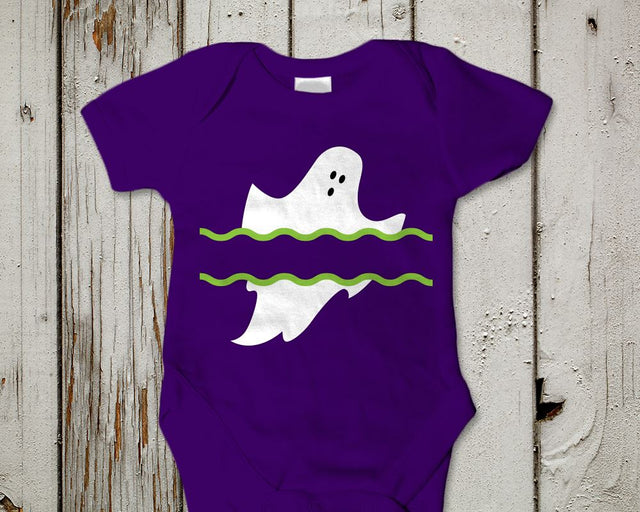 Halloween Ghost Split SVG Designed by Geeks 