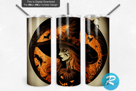 Halloween ghoust man 20 oz / 30 oz Tumbler PNG Sublimation Regulrcrative 