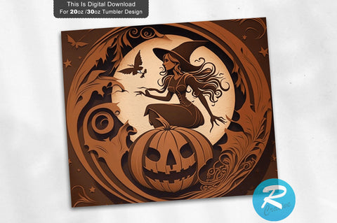 Halloween ghoust man pumpkin 20 oz / 30 oz Tumbler PNG Sublimation Regulrcrative 