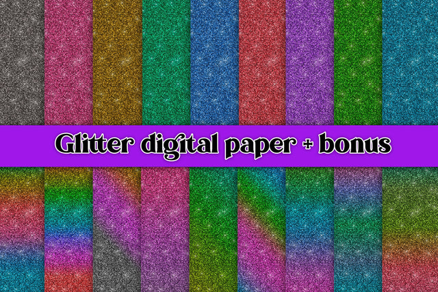 Halloween glitter digital paper | Glitter texture Sublimation Svetana Studio 