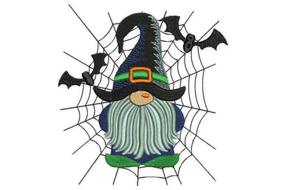 Halloween Gnome Embroidery Design, Autumn Fall Embroidery Design, Halloween embroidery designs, Digital Machine Embroidery Files Embroidery/Applique DESIGNS NextEmbroidery 