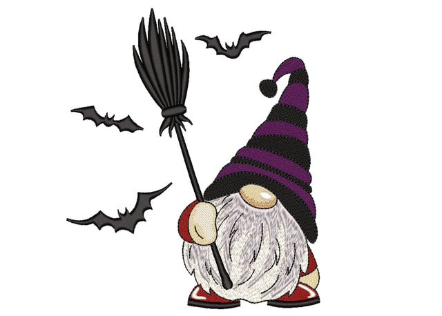 Halloween Gnome Embroidery Design Embroidery/Applique DESIGNS Nino Nadaraia 