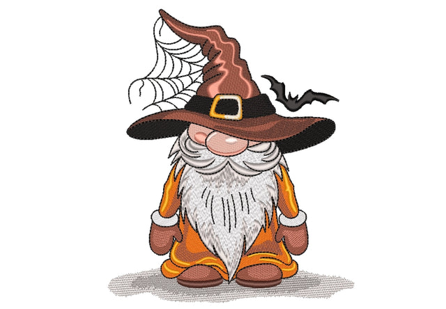 Halloween Gnome Embroidery Design Embroidery/Applique DESIGNS Nino Nadaraia 