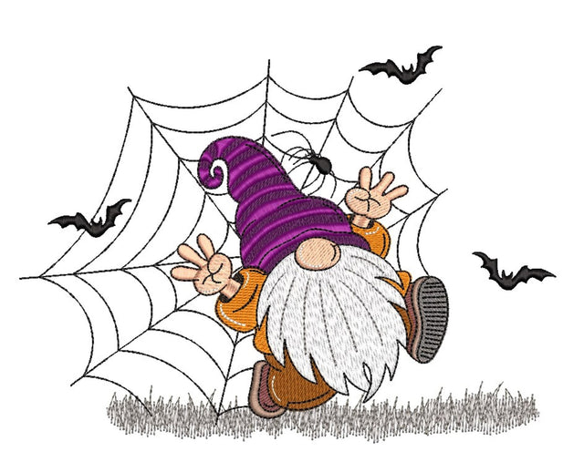 Halloween Gnome Embroidery Design Embroidery/Applique DESIGNS Nino Nadaraia 