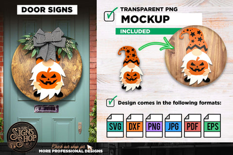 Halloween Gnome | Halloween SVG Sign SVG The Vintage Signs Shop 