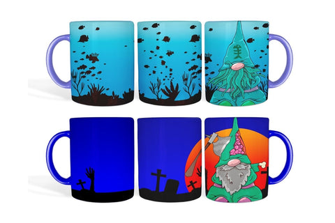 Halloween Gnome Mug Sublimation Sublimation SvgOcean 