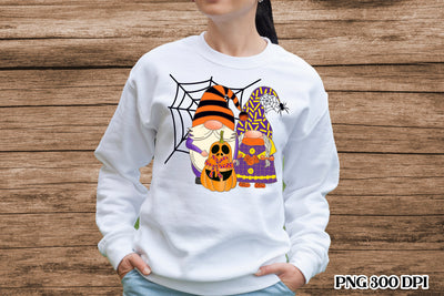 Halloween gnome spiderweb sublimation | Halloween gnome PNG Sublimation Svetana Studio 