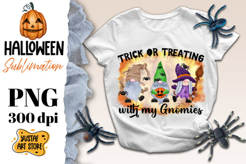 Halloween Gnome sublimation Bundle 8 PNG design Sublimation Yustaf Art Store 