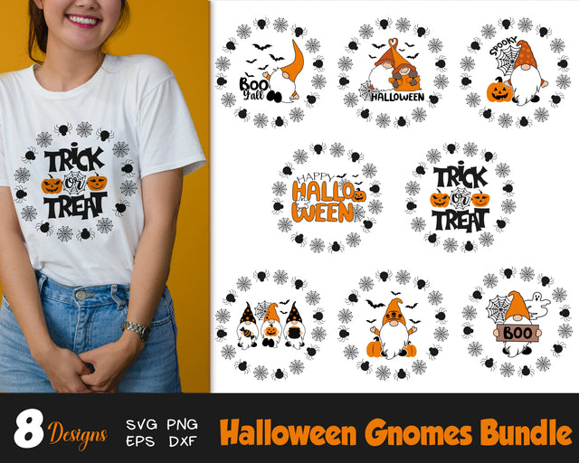 Halloween Gnomes Bundle Svg, Halloween Sublimation Bundle SVG SvgMonkeys 