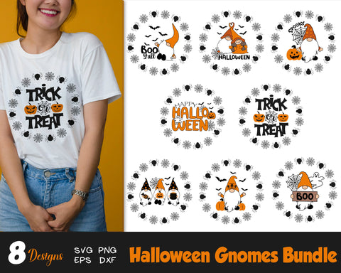 Halloween Gnomes Bundle Svg, Halloween Sublimation Bundle SVG SvgMonkeys 